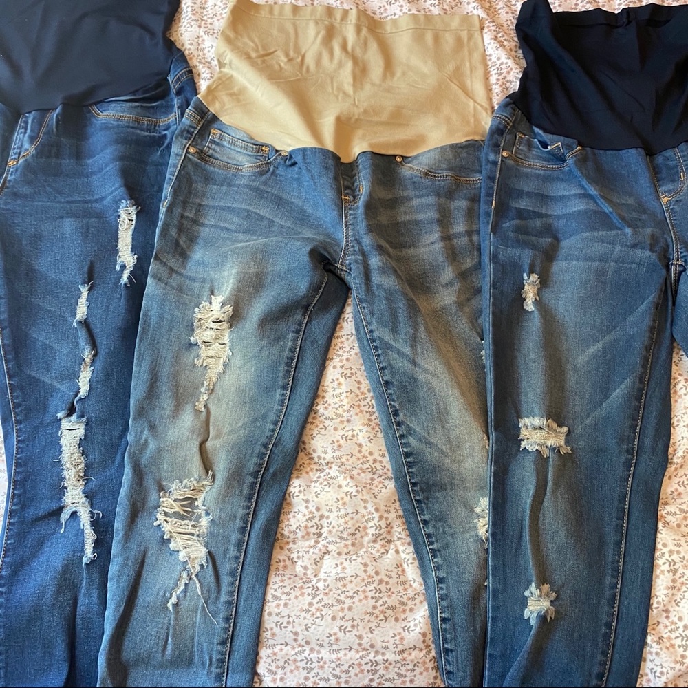 Maternity jeans bundle